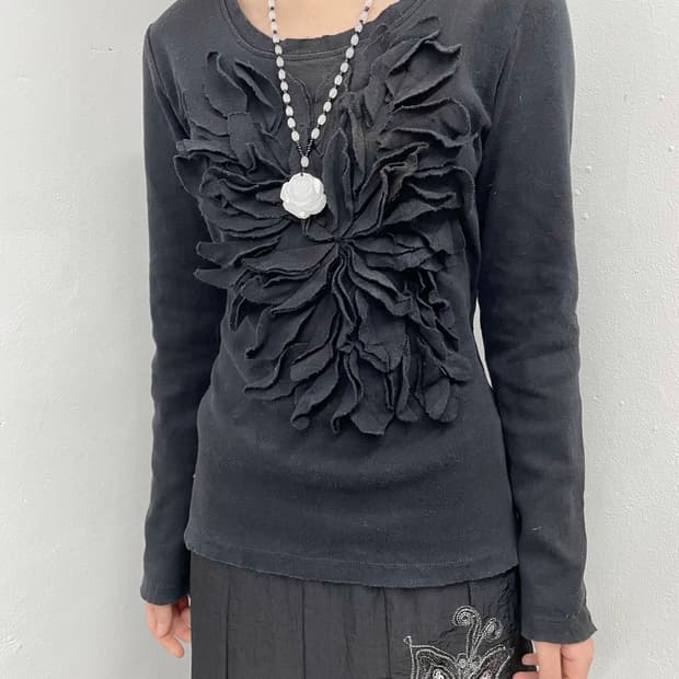 블랙 페어리 디테일 슬리브