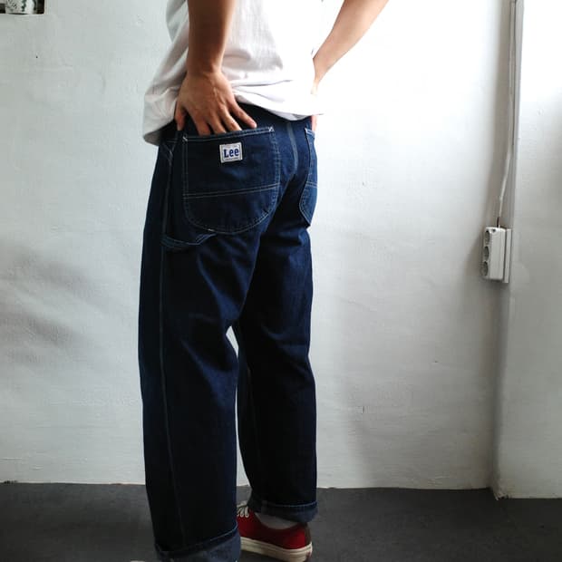 리 데님 카펜터 팬츠