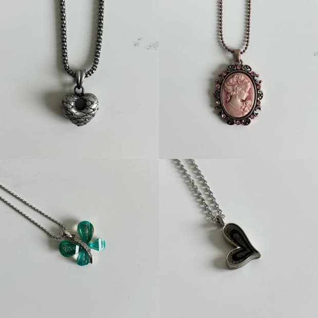 빈티지 펜던트 목걸이