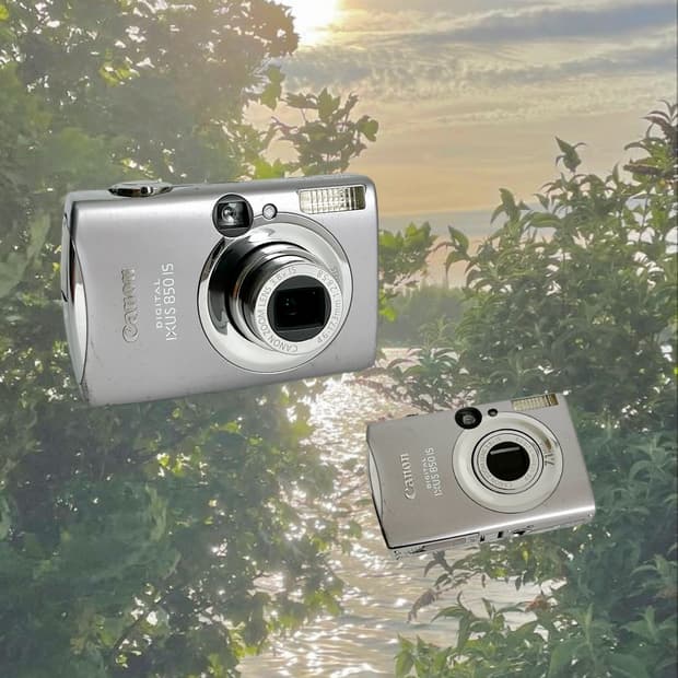 인기!) 캐논 익서스 850 is Ixus 빈티지 디카 ixy900