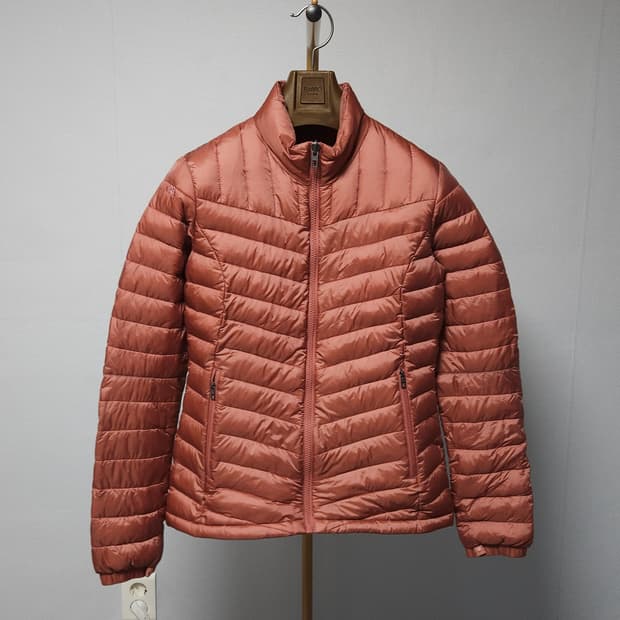 90 ) 코오롱 여성 거위털 구스 경량패딩