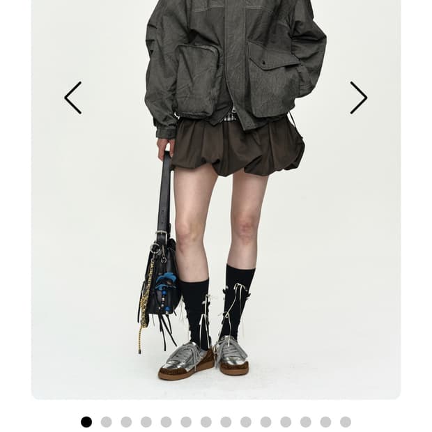 앤더슨벨 UNISEX TIE-DYED BEACH SHELL JACKET