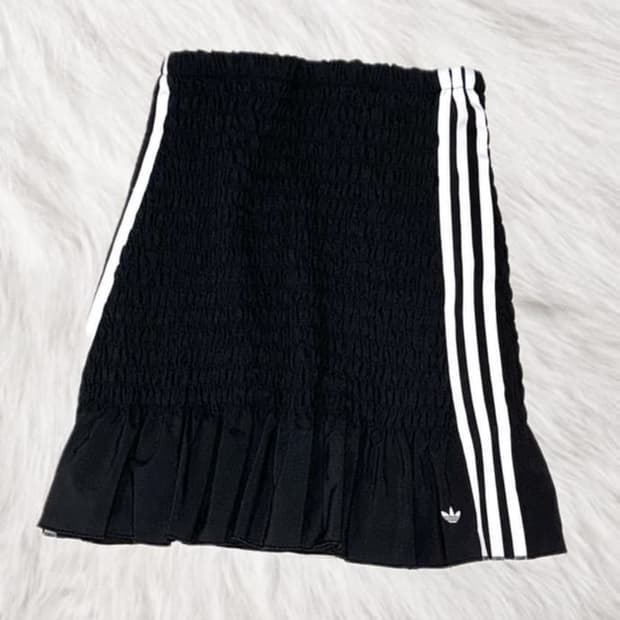 Adidas 파이어버드 셔링 프릴 스커트