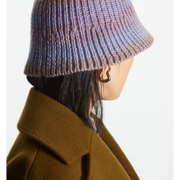 COS 코스 스페이스 다이 울 버킷 햇 XS/S