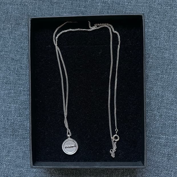 디스이즈네버댓 실버목걸이