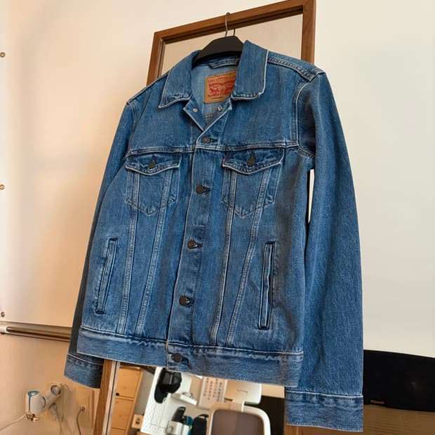 리바이스 타입3 트러커, 데님자켓(s사이즈 72334-0130)