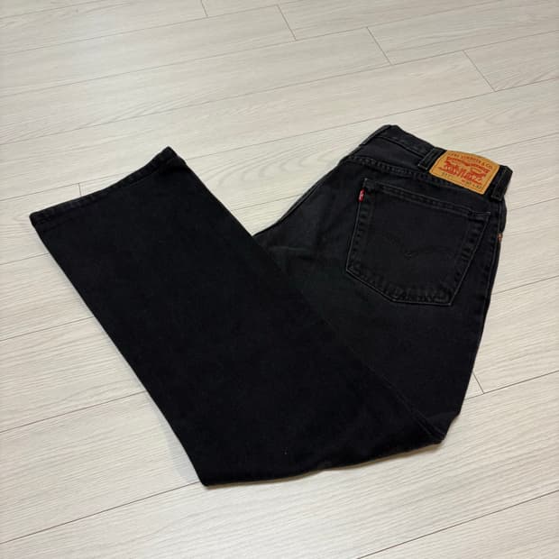 Levis 리바이스 517 부츠컷 데님 흑청