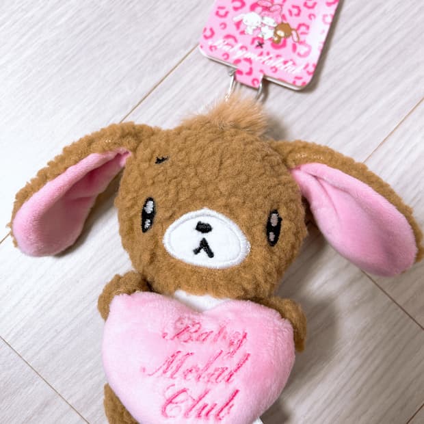 베이비메탈 스핀즈 슈가바니즈 쿠로우사 마스코트 키링