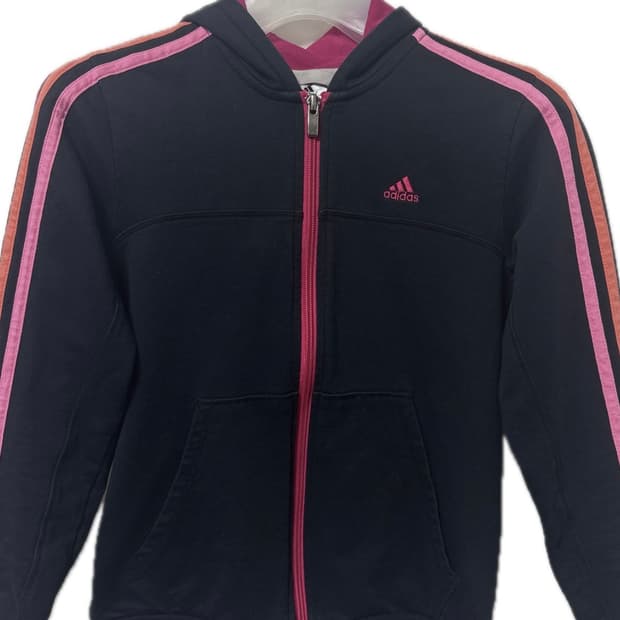아디다스 후드집업 핑크