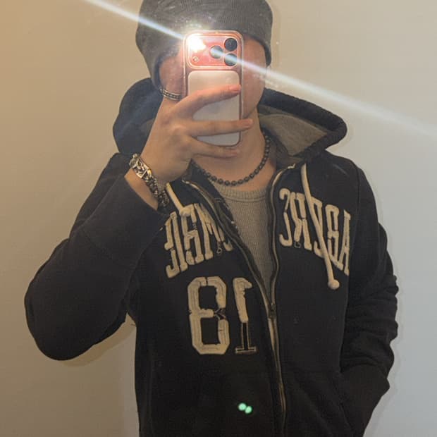 아베크롬비 빈티지 대장급 후드집업