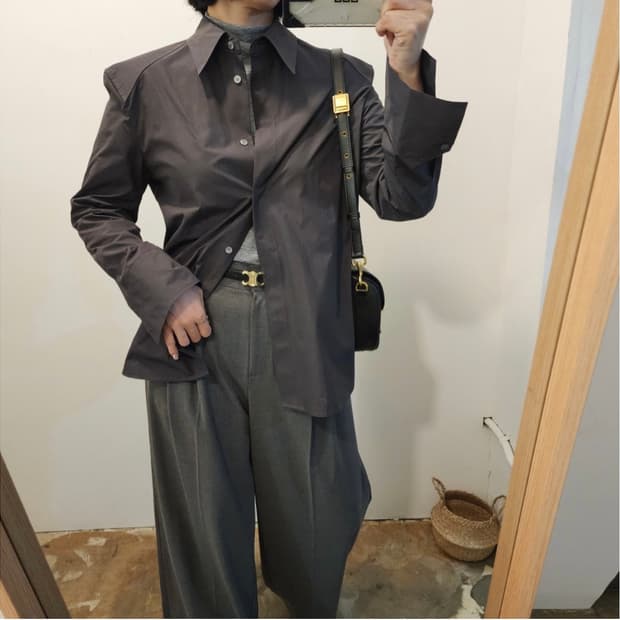 메종스텝 러프 셔츠