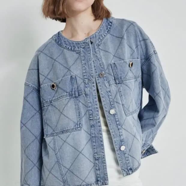 21년도 시스템 스티치 데님자켓 