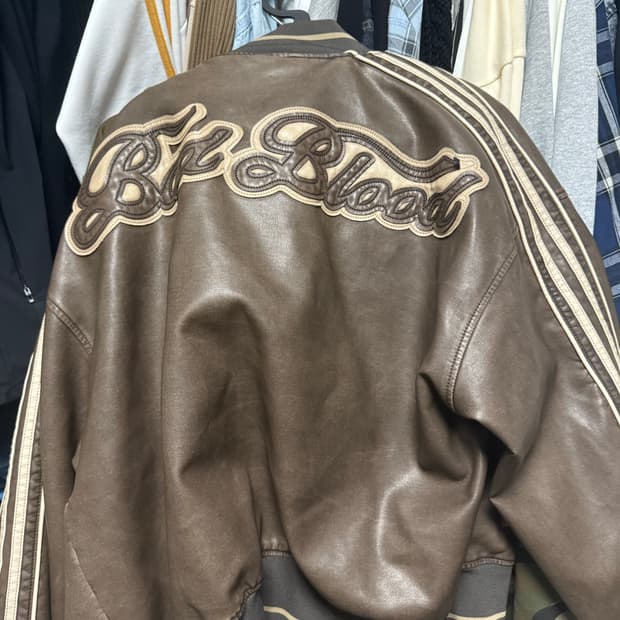 단종품절상품 ) 배드블러드 가죽자켓