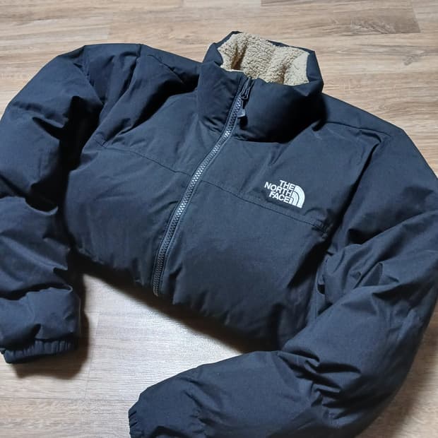 TNF 노스페이스 키즈 양면 비베러 패딩 160