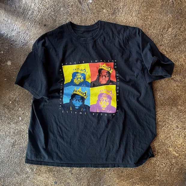 Vintage Biggie Smalls Pop Art Tee