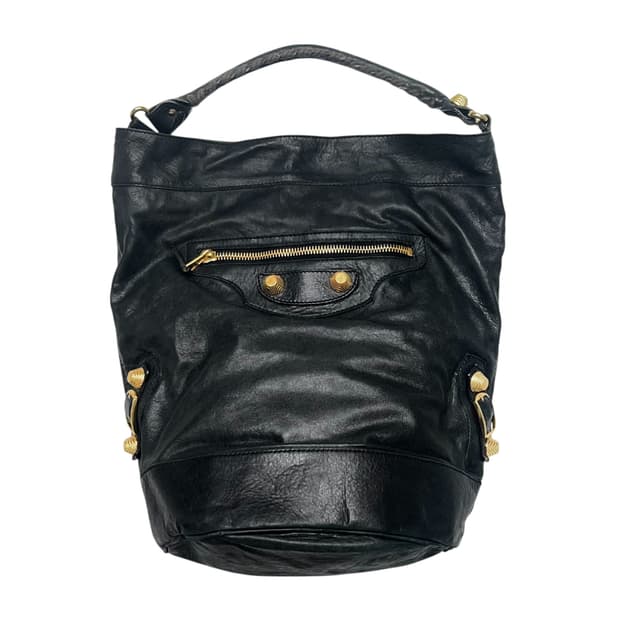 발렌시아가 모터백 블랙 데이 호보백