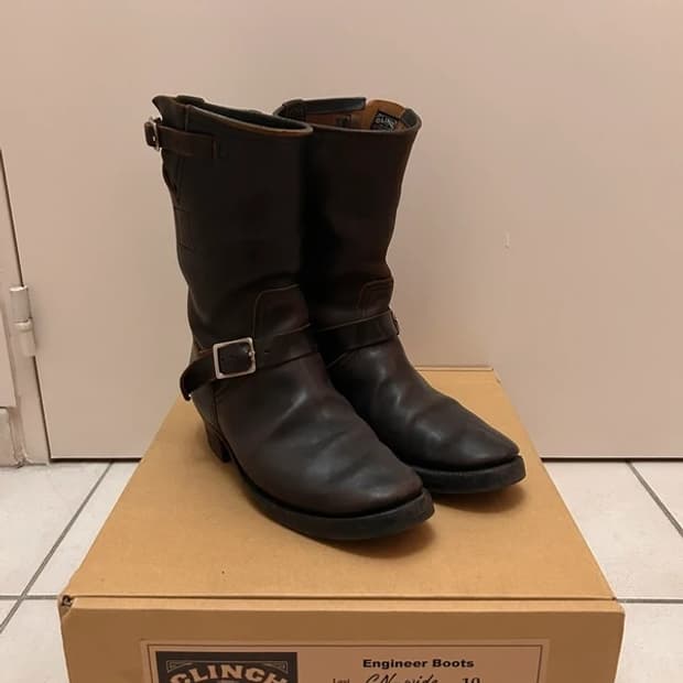 클린치 Clinch Brass Tokyo 엔지니어 부츠 10사이즈