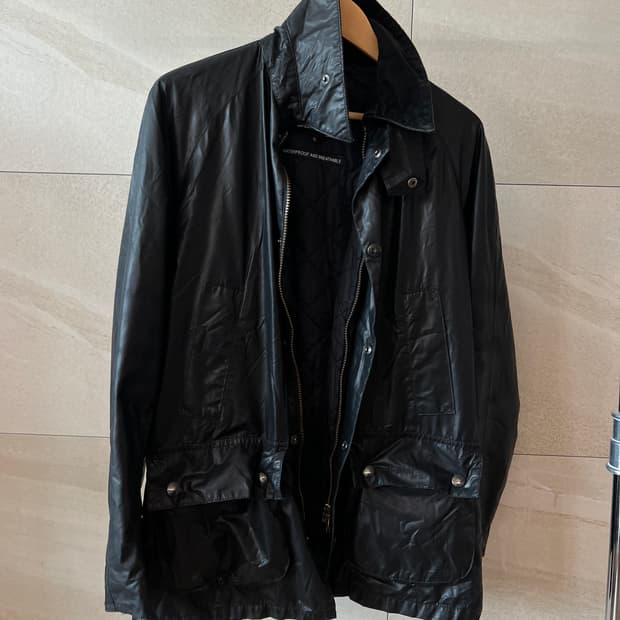 영국에서 산 빈티지 바버 자켓