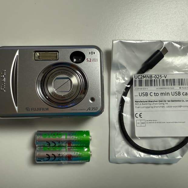 뽀용, 작례O)후지 파인픽스 FUJI FinePix A350 빈티지 디카