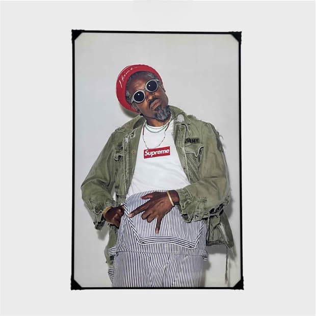 슈프림 안드레 3000포스터 정품 (액자포함)