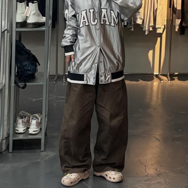 마자플라바 실버 스타디움 자켓 A2853