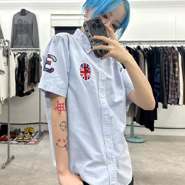 A BATHING APE 반팔 셔츠