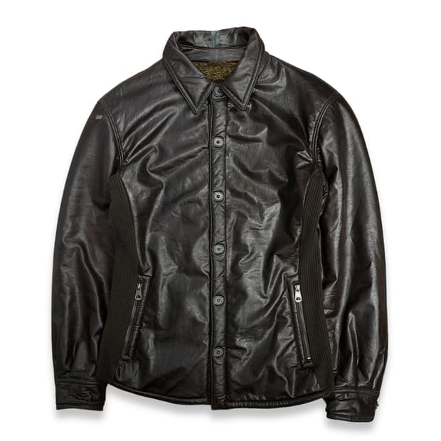 FW2002 Emporio Armani 코티드 파일 자켓 52