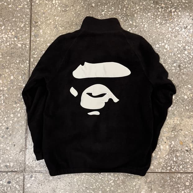 베이프 빅페이스 플리스 자켓 XS
