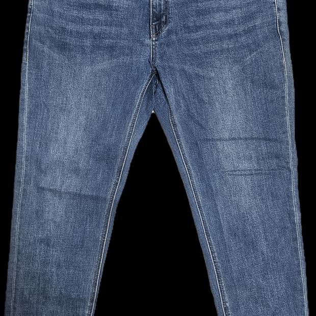 [38] 무신사스탠다드 슬림 크롭 데님 팬츠 라이트 인디고