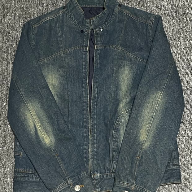 빈티지 일본 청자켓