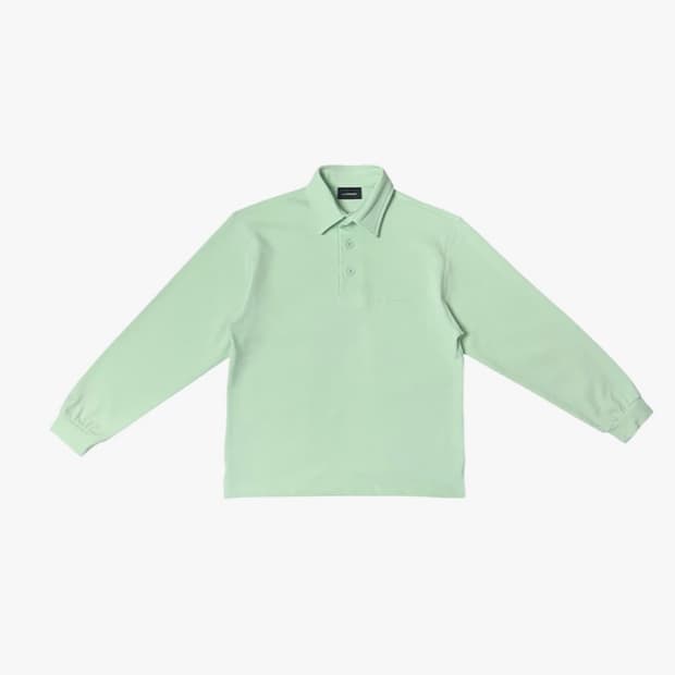 지초이 컴포트 26-001 민트 카라티셔츠 pk shirt 2사이즈