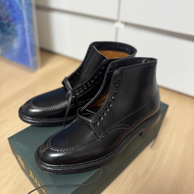 알든 alden 탱커 부츠 블랙 코도반 US 9.5D