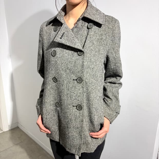 KILIWATCH 코트 그레이 더블 자켓