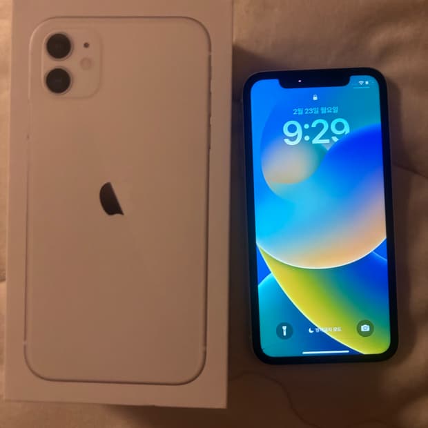 아이폰11 미니 화이트 128GB 성능 77%