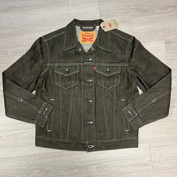(희귀매물,새상품) 리바이스 3세대 트러커 데님 자켓 리지드
