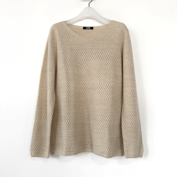 고비 GOBI 펄 캐시미어 니트