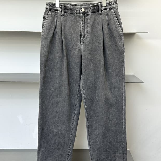 솔리드 옴므 22FW 데님 트라우저 팬츠