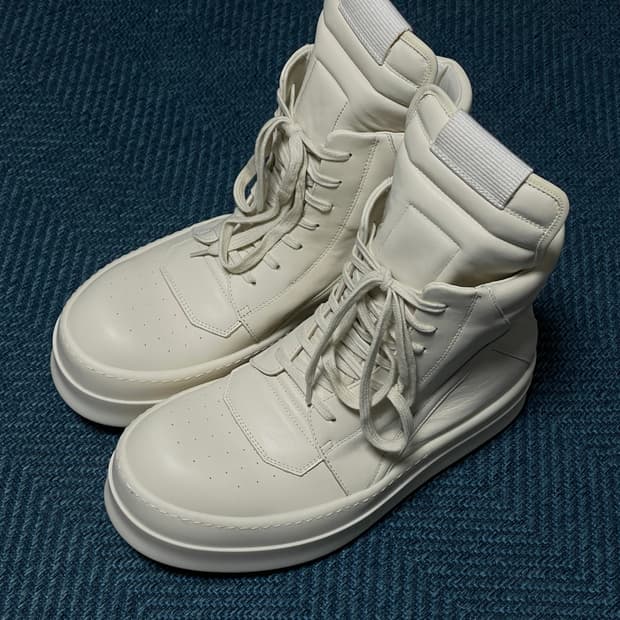 [43] 릭오웬스 메가범퍼 지오바스켓 밀크