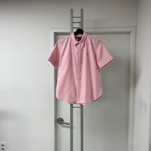 폴로 반팔 셔츠 핑크 L(W)