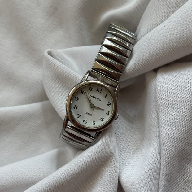 vintage handok metal stretch watch