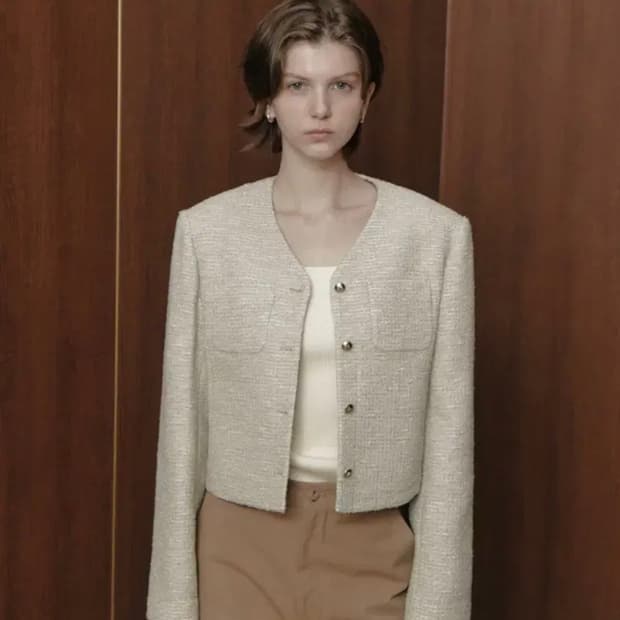 게드 벨라 트위드 자켓