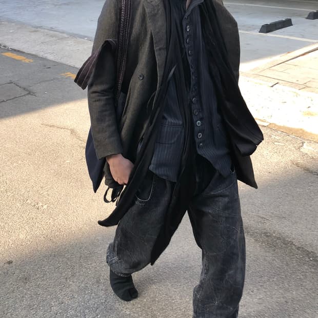 폴하든 트위드 블레이저