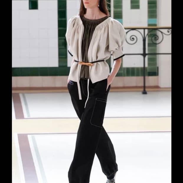 르메르 린넨 블라우스 (2017년, 레어템)