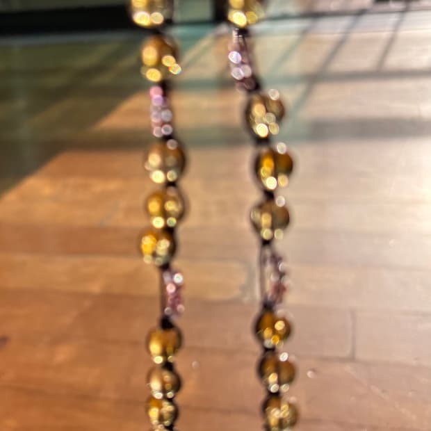 butterfly 나비 원석 목걸이