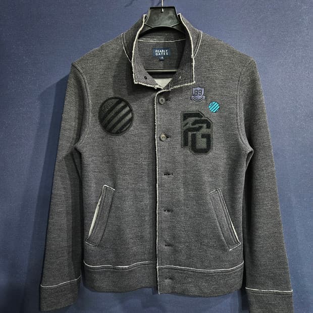 파리게이츠 그레이컬러 남성 슬림핏 100 골프 빈티지 골프자켓 