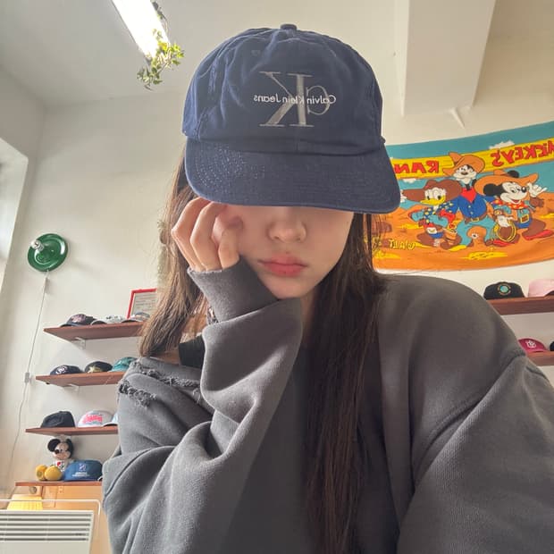 캘빈클라인 빈티지 햇