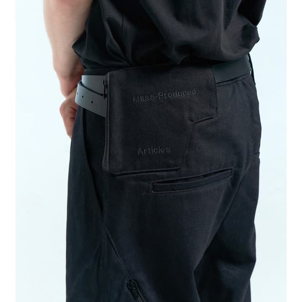 MPa WALLET RAW DENIM PANTS (BLACK)