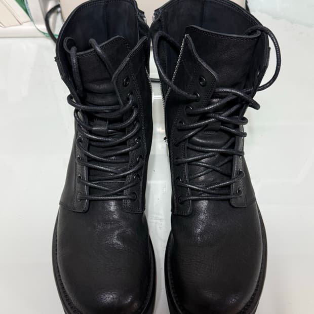 골멧 Washed Horse Zip Boots(43)