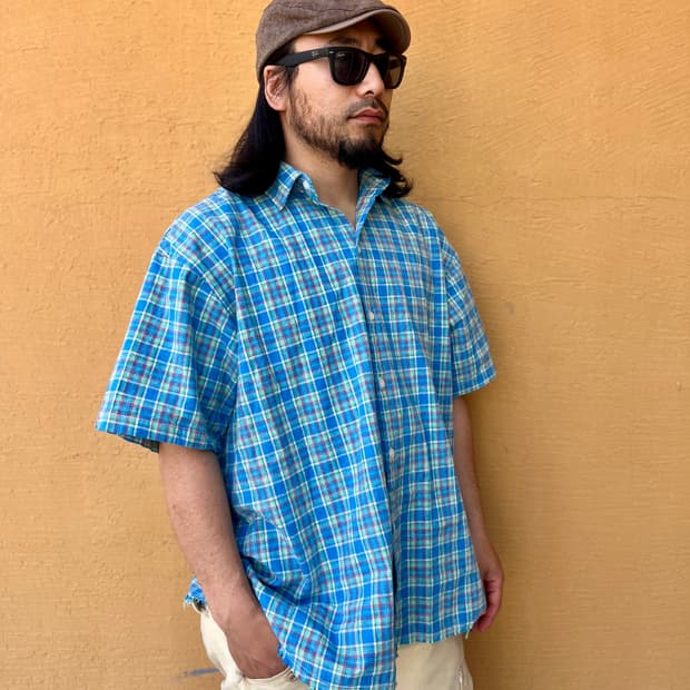 체크체크 빈티지 남방 