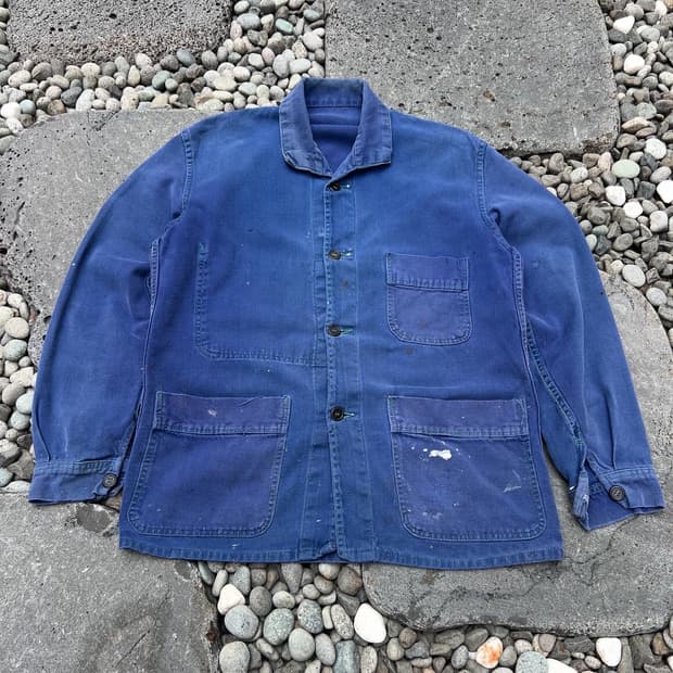 FADED VINTAGE WASHING FRENCH 빈티지프렌치워크자켓